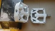 Педали магниевые Primo Balance aluminium platform, 4 ПРОМ подшипника Cr-Mo ось, белые - 3