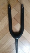 Виделка Odyssey Race Fork Classic 20" ПОЖИТТЄВА гарантія термообробка 41Thermal BMX велосипедна вилка 10мм вісь - 1