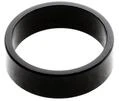 Кільце кермової X17 1.1/8" для кермової колонки 10мм, алюмінієве чорне Спейсер Проставка рульової - 1