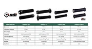Гріпси ODI Longneck ST BMX 143 mm Single Ply Black (чорні) - 5