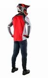 Джерсі TLD Sprint Jersey Fractura [Charcoal Glo Red] 2X - 4