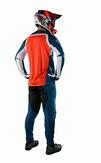 Джерсі TLD Sprint Jersey Fractura [Slate Blue Orange] M - 4
