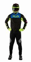 Джерсі TLD Sprint Jersey Fractura [BLk/Yellow] M - 3