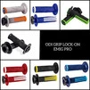 Мото гріпси ODI EMIG PRO MX V2 Lock-On Grip BLACK/Green - 5