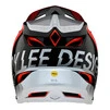Вело Шолом TLD D4 COMPOSITE HELMET [Qualifier Silver/Red] M - 5