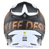 Мото Шолом TLD SE5 Carbon Helmet [QUALIFIER WHITE / BRONZE] MD - 10