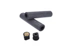 Гріпси ESI Ribbed Extra Chunky Black Silicone Bicycle Grips - 3