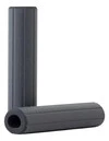 Гріпси ESI Ribbed Chunky Black Silicone Bicycle Grips - 10