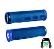 Грипси ODI Tinker Juarez Dread Lock Grip Blue w/Blue Clamp сині із синіми замками - 1