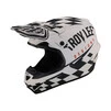 Мотошолом TLD SE4 POLYACRYLITE HELMET RACE SHOP [WHITE/BLACK] XL - 5