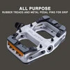 Педалі DMR Pedal Flat4 Silver - 4