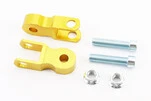 Удлинитель заднего амортизатора 45мм к-кт 2шт + болты + гайки, желтый - 1