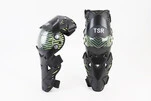 Наколінники захисні (коліно+гомілка) к-кт 2шт, Чорно-Зелені - 1