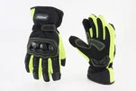 Перчатки мотоциклетні, теплі XXL-Чорно-Салатові - 1