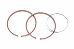 Кільця поршневі Honda DIO ZX50 40мм +0,75 (замки верхні) - 1