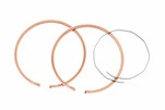 Кольца поршневые Honda LEAD90 48мм +0,25 (замки верхние) - 1