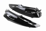 Honda DIO AF-27/28 пластик - верхній бічний лів+прав к-кт 2шт, ЧОРНИЙ - 1