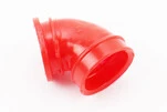 Патрубок фильтра воздушного Suzuki AD50, силикон (КРАСНЫЙ) - 1