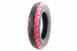Шина 3,50-10 безкамерна, рожеві смужки, шосейний малюнок 6003 - 1