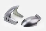 Пластик - крыло переднее к-кт 2шт (две части) Storm New, СЕРЫЙ - 1