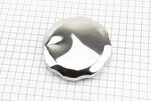 УЦІНКА Кришка бака паливного (для генератора 2-9кВт) D-93mm, 168F/170F/173F/177F/182F/188F/190F, метал, "ХРОМ" (невеликі - 1