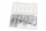 Набор шплинтов игольчатых (L-32;d-1,3, L-35;d-2, L-45;d-2,2, L-40;d-2,4, L-61;d-2,3, L-73;d-3,2) 6 видов, 555шт - 1
