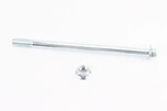 Вісь переднього колеса d12mm; L205mm + гайка - 1
