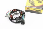 Статор магнето (генератора) Suzuki AD50/100 (4 катушки разъем "мама/папа 2+2+1") + датчик холла - 1