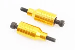 Пеги для самоката 55 мм, алюмінієві, жовті, к-кт - 1