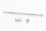 Вісь заднього колеса d15mm; L230mm + втулка, гайка - 1