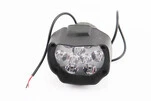 Фара додаткова світлодіодна вологозахисна - 9 LED, (??*??mm) з кріпленням - 1
