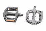 Педали MTB широкие 9/16" (107x100x25mm) алюминиевые, чёрные 808 - 1