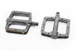 Педалі MTB широкі 9/16" (110x102x22mm) алюмінієві, чорні NWL-303 - 1