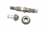 Вал редуктора нижнього + шестерня 2шт 9T, к-кт 3шт - 1