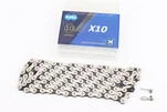Ланцюг приводний 1/2х11/128х116L 10 швидкостей, сріблясто-чорна X10 - 1