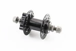 Втулка передня MTB 14Gx36H, Disk-brake, кріпл. гайка, чорна SF-A25 - 1