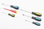 Викрутки набір 6шт PH0х75мм PH1х100мм PH2х125мм SL3х75мм SL6х125мм SL4х100мм 1000V 40-1146 - 1