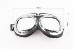 Очки "РЕТРО", черно-серебристые (зеркальное стекло), MT-006 - 3
