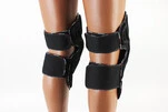 Наколінники захисні (коліно) к-кт 2шт, Чорні - 2