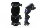 Наколенники защитные (колено+голень) к-кт 2шт, Чёрно-Синие - 2