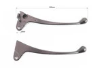 Рычаги руля левый, правый к-кт 2шт (барабан. тормоз) Honda DIO, чёрные - 3