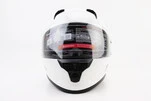 Шолом інтеграл, закритий (сертифікація DOT)+відкидні окуляри BLD-M67 М (57-58см), БІЛИЙ глянець - 5