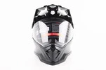 Шлем кроссовый/эндуро/АТV со стеклом BLD-819-7 S (55-56см), ЧЕРНЫЙ глянец - 4