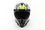 Шлем кроссовый/эндуро/АТV BLD-819-7 S (55-56см), ЧЕРНЫЙ/НЕОНОВО-ЖЕЛТЫЙ - 4