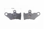 Гальмівні колодки (дискові) Yamaha JOG SA12 / SA16 / MI0 / Nuovo-Z / CV 50 ZR к-к - 2