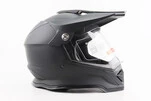 Шлем кроссовый/эндуро/АТV со стеклом BLD-819-7 S (55-56см), ЧЕРНЫЙ матовый - 3