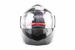 Шлем модуляр, закрытый с откидным подбородком+откидные очки BLD-159 М (57-58см), ЧЕРНЫЙ глянец - 5