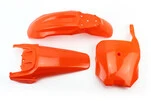 Пластик - ВЕСЬ к-кт деталей - 7од. ПОМАРАНЧЕВИЙ, Honda CRF70/KAYO CRAZY CAT 140cc/GEON X-PIT - 3