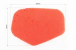 Фільтр-елемент повітряний (поролон) Yamaha JOG APRIO з просоченням, червоний - 2