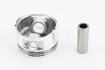 Поршень к-кт 150cc 57,4мм STD (палець 15мм) - 2
